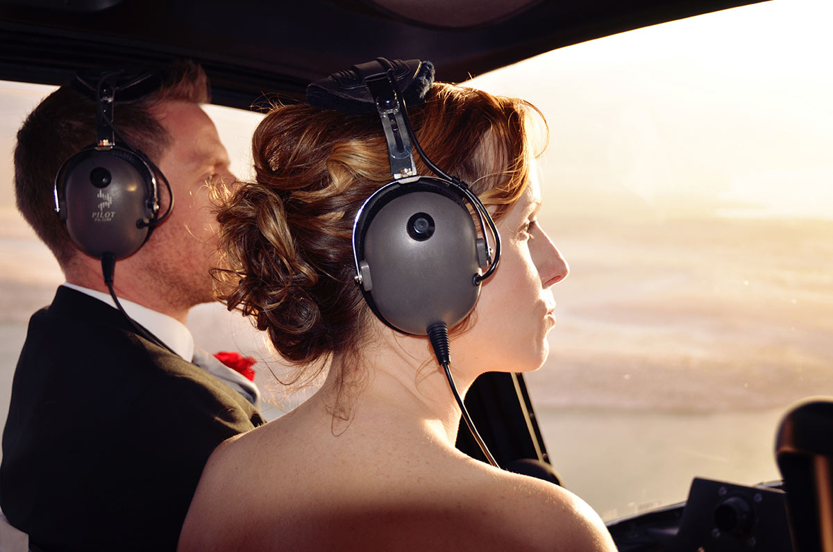Includes a Wedding Coordinator, private luxury helicopter, SUV hotel transfers, and wedding cake.